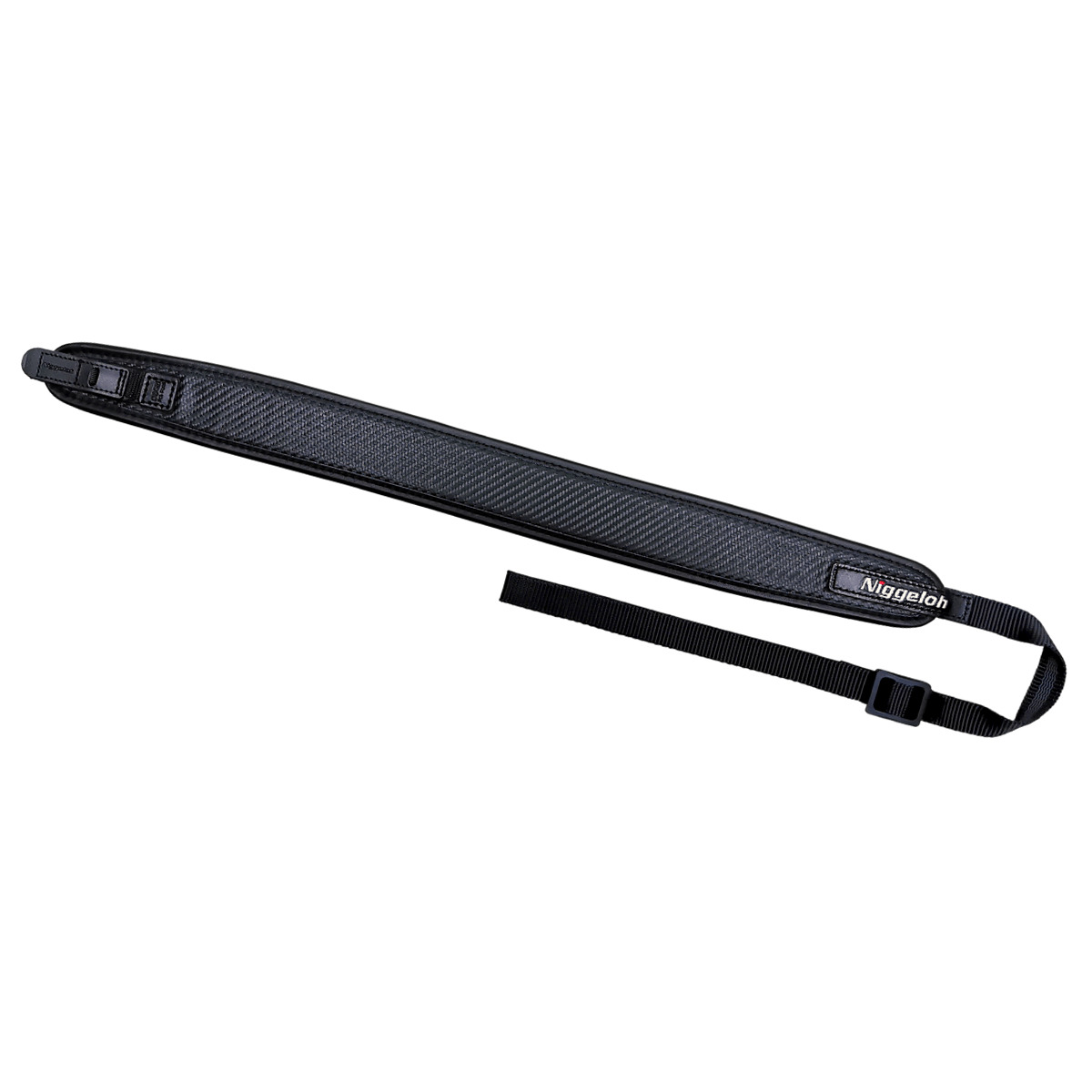 Rifle sling leather carbon black SV